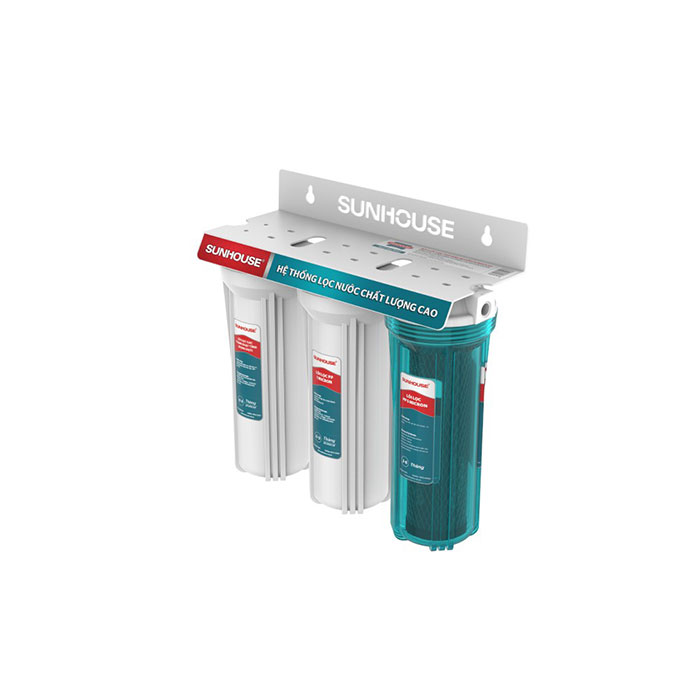 Bộ 3 lõi lọc thô đầu nguồn SUNHOUSE SHA-WF123